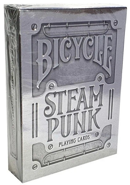 Карты "Bicycle Silver Steampunk"