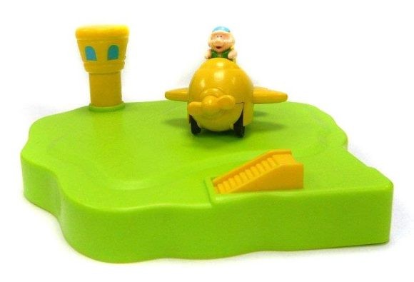 Игрушка для ванной "Аэродром" плавающий, заводн.